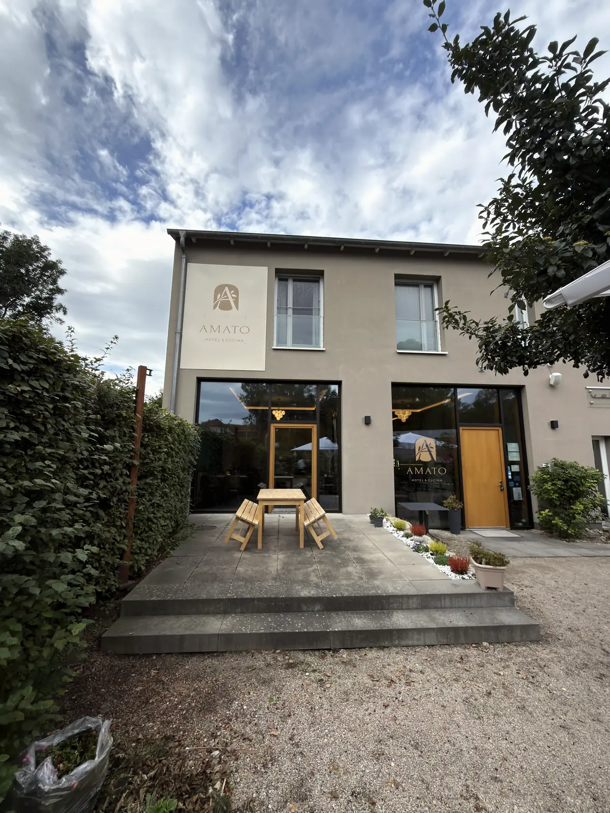 Außenansicht des AMATO Hotel & Cucina in Bad Berka